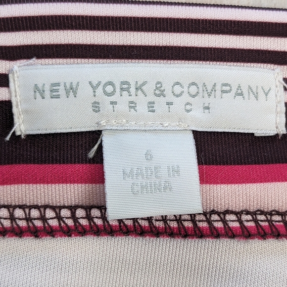 FINAL DAYS $5 NY&Co Striped Skirt CLOSET CLOSING - Picture 3 of 11